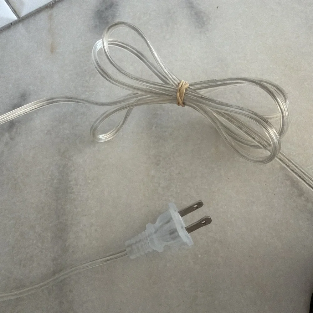 Ceramic Heart Cutout White Lamp With 3way Switch‎ And Bottom Night Llght